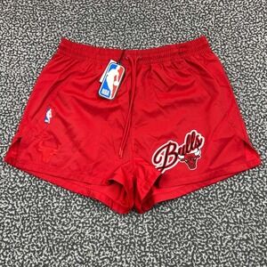 Chicago Bulls Athletic Shorts Men‎ XL Red Pro Standard Drawstring Outdoor New
